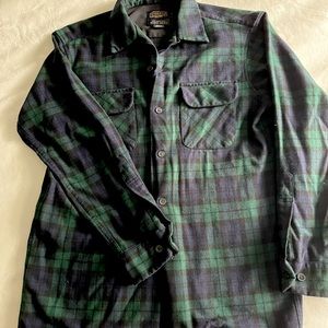 PENDELTON MENS BUTTON UP BOARD SHIRT